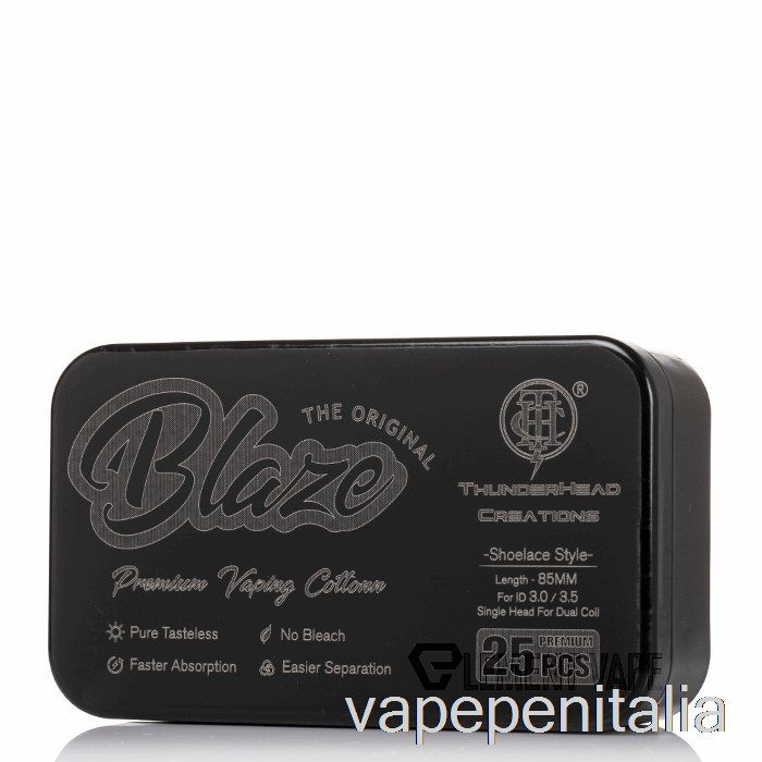 Scatola Vape Mod Creazioni Thunderhead Blaze Cotton Blaze Cotton